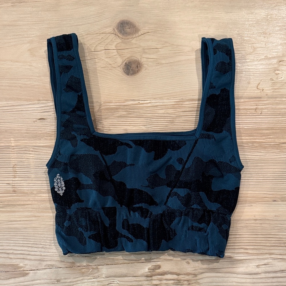 Free People Movement Camo Sports Bra